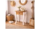 HTI-Living Beistelltisch Retro mit Schublade Bild 2