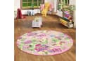 Snapstyle Kinderteppich Girls Village Rund Rosa Bild 2