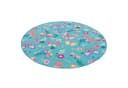 Snapstyle Kinderteppich Schmetterling Rund Bild 5