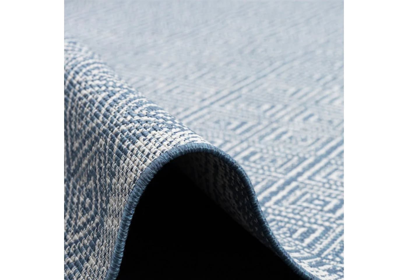Pergamon Outdoorteppich Hampton Meliert Blau In & Outdoor - Bild 4