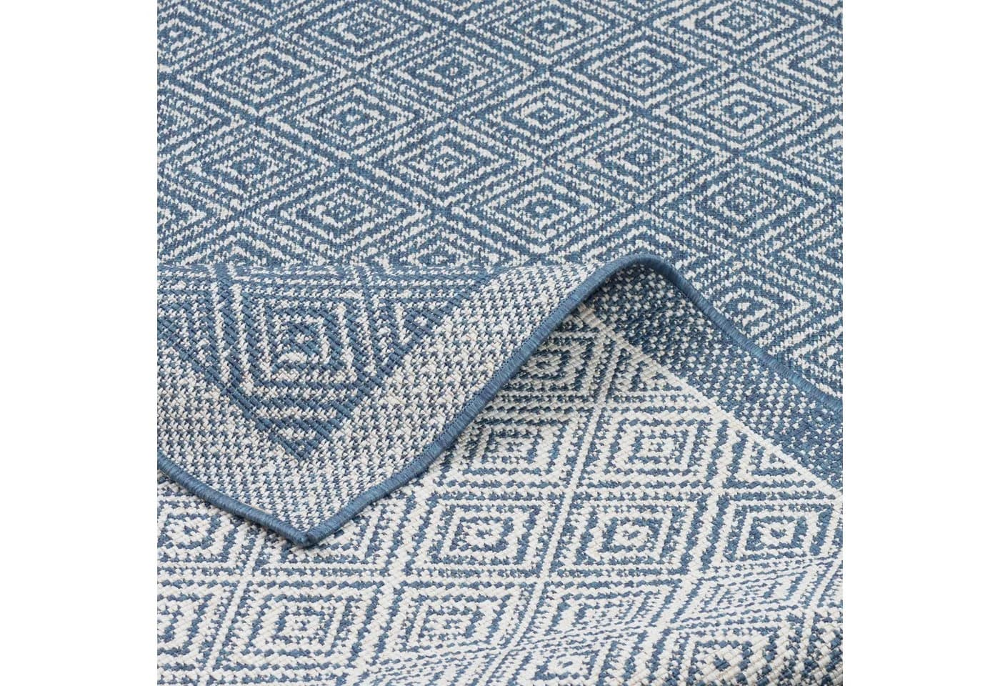 Pergamon Outdoorteppich Hampton Meliert Blau In & Outdoor - Bild 5