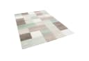 Pergamon Designteppich Maui Grün Beige Karo Rechteckig Bild 5