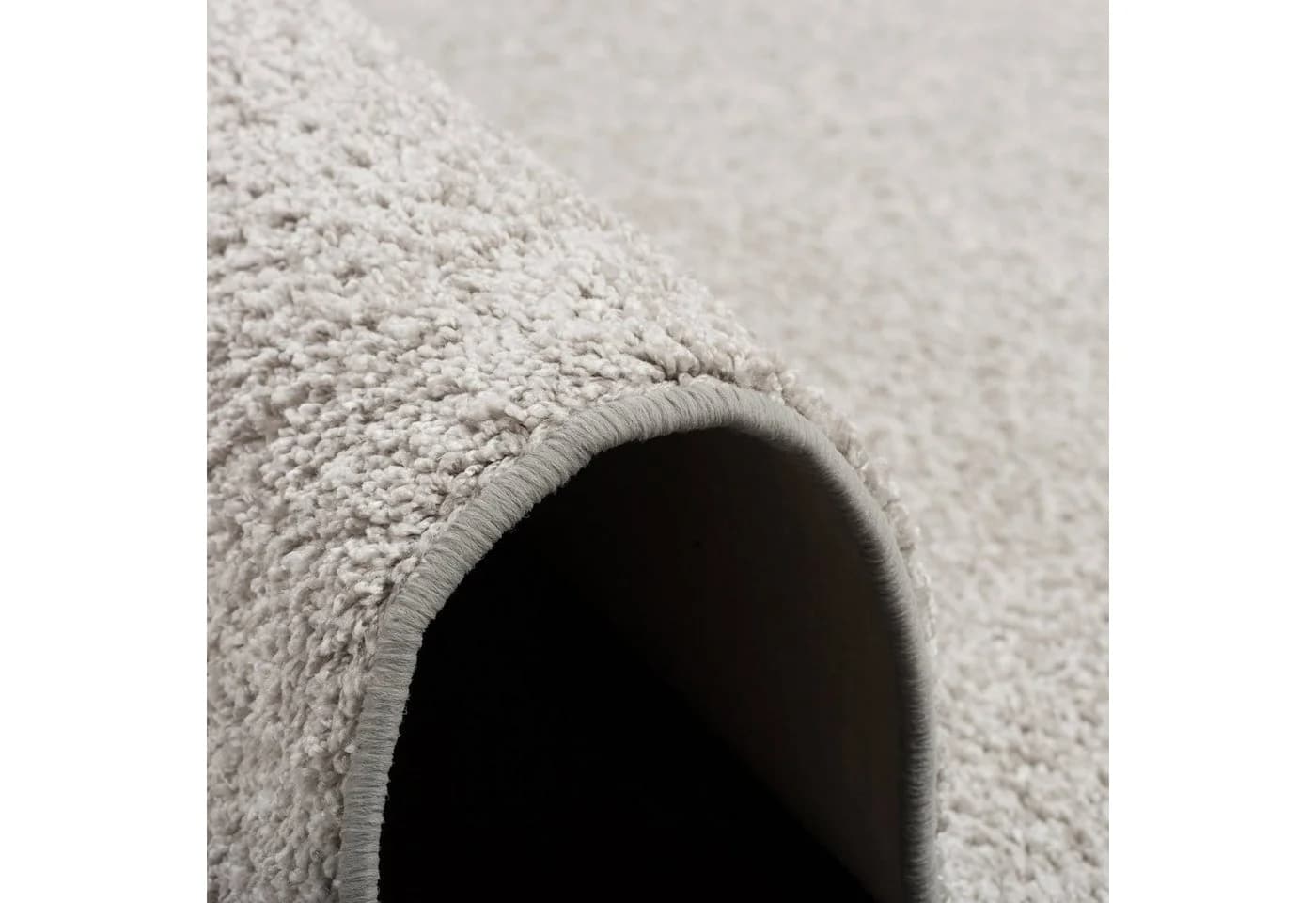 Snapstyle Veloursteppich Mona Hochflor Silbergrau Rechteckig - Bild 3