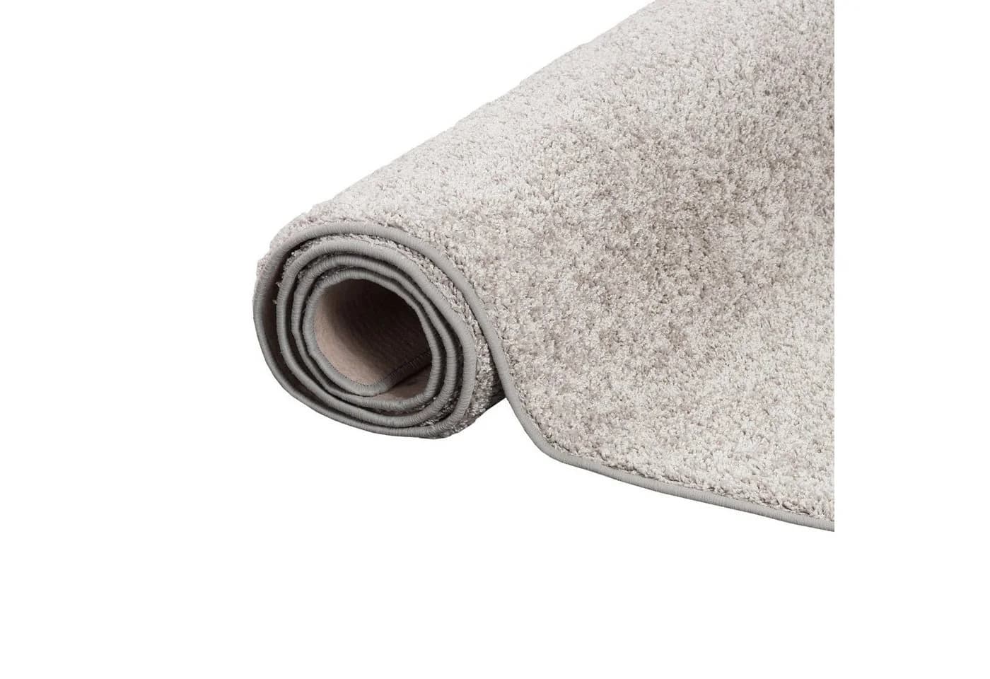 Snapstyle Veloursteppich Mona Hochflor Silbergrau Rechteckig - Bild 4