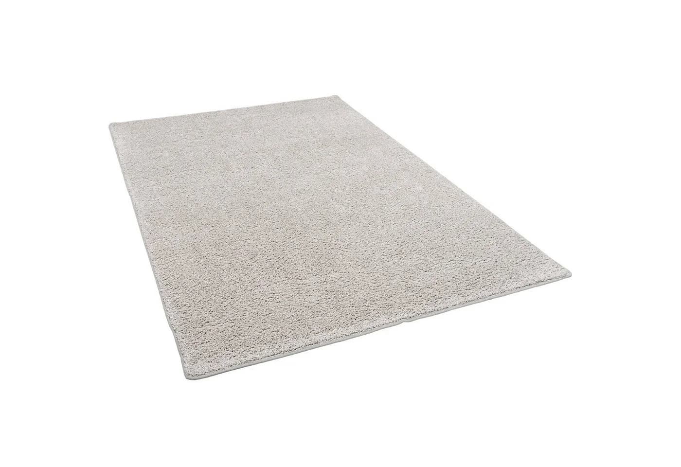 Snapstyle Veloursteppich Mona Hochflor Silbergrau Rechteckig - Bild 5