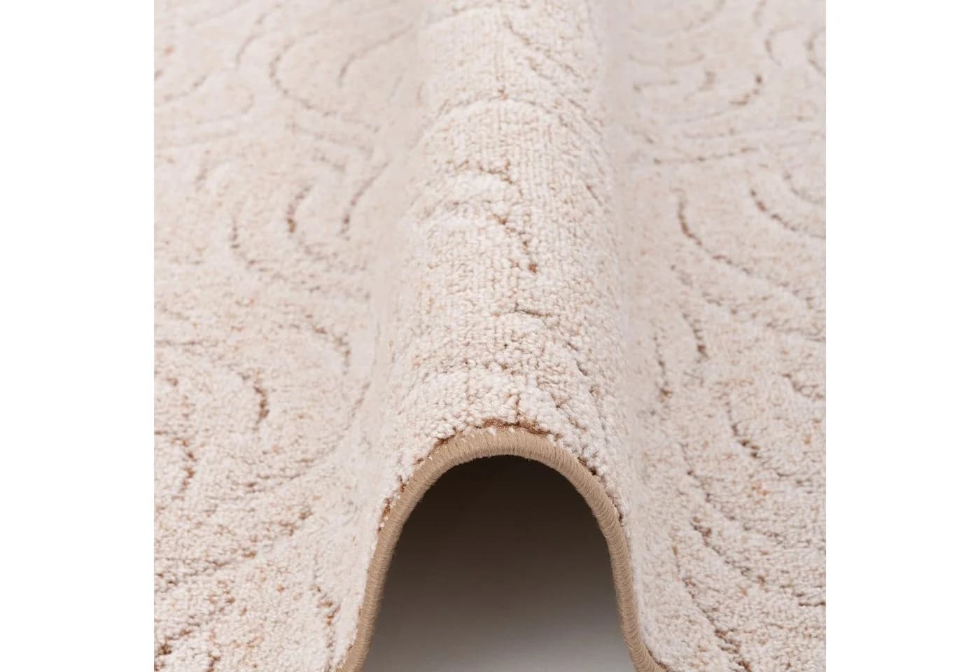 Snapstyle Hochflor-Teppich Frieda Beige Konturenschnitt - Bild 3