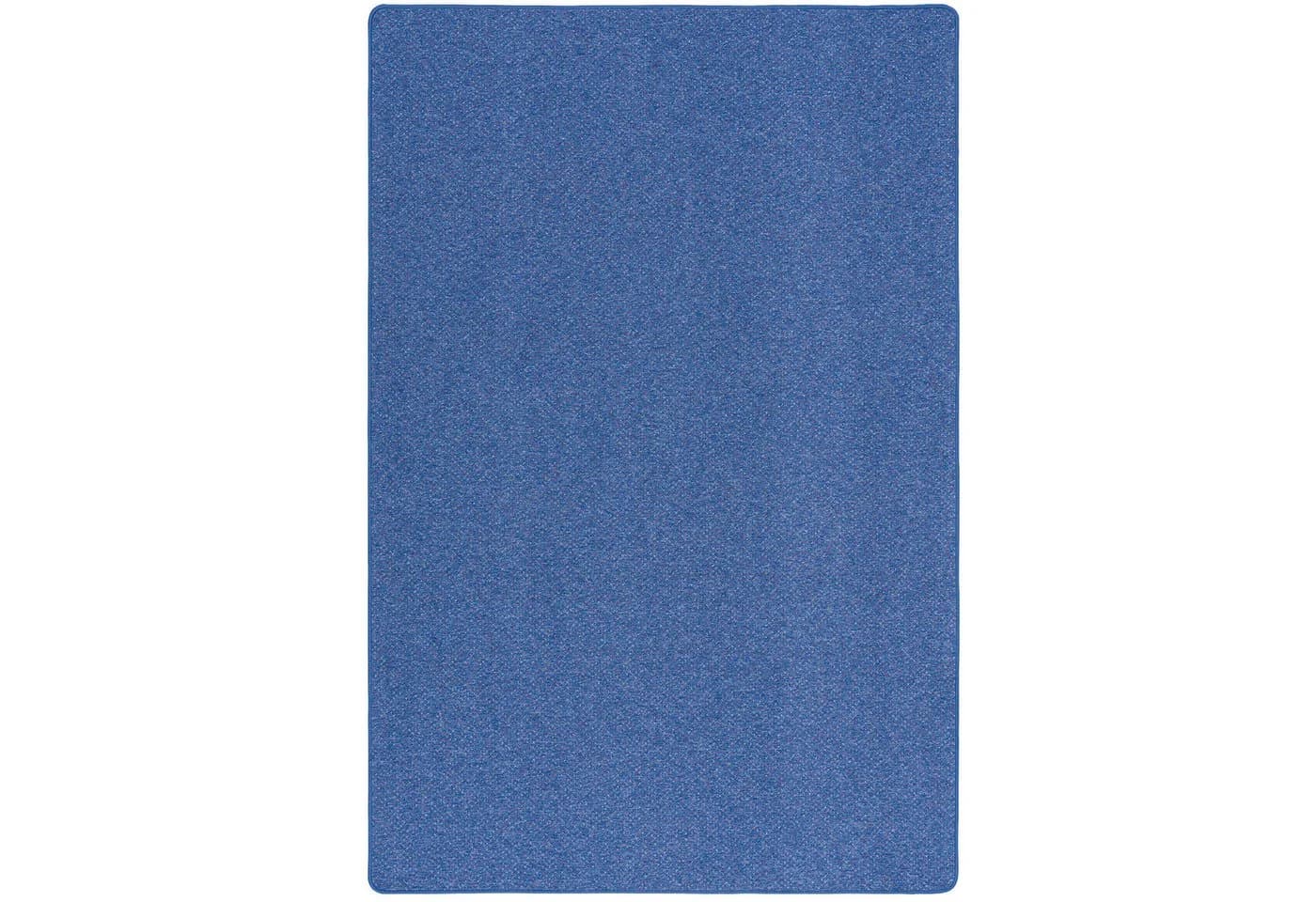 Snapstyle Veloursteppich Alma Meliert Schlingen Teppich Blau