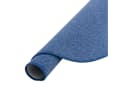 Snapstyle Veloursteppich Alma Meliert Rund Blau Polypropylen Bild 4