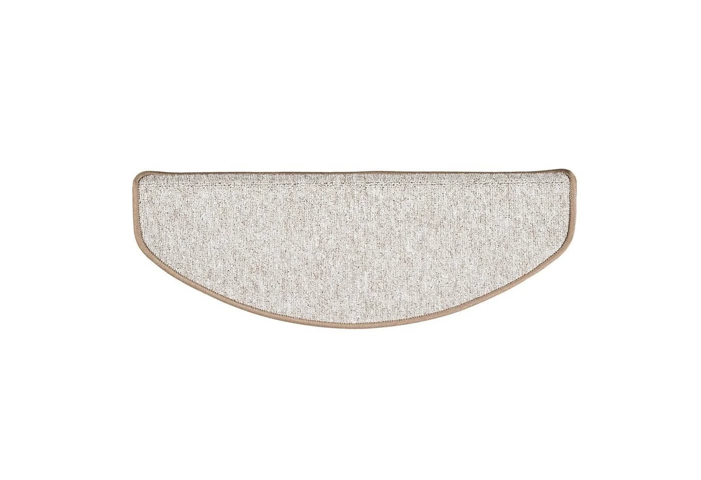 Pergamon Stufenmatte Trend Schlinge Strong 15er-Set Halbrund Taupe