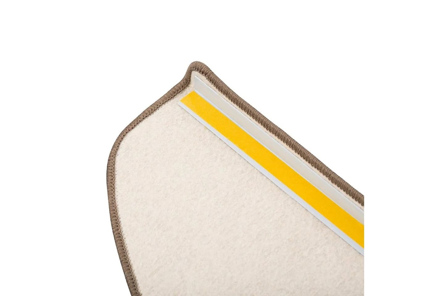 Pergamon Stufenmatte Trend Schlinge Strong 15er-Set Halbrund Taupe - Bild 3