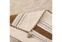 Pergamon Kelim Teppich Navarro Curry Handgewebt Baumwolle Bild 4