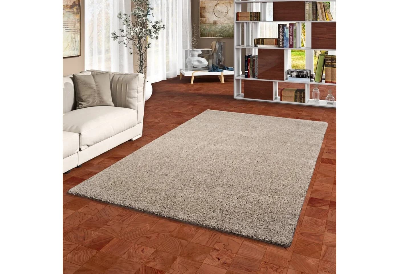 Snapstyle Hochflor-Teppich Palace Shaggy Braun - Bild 2