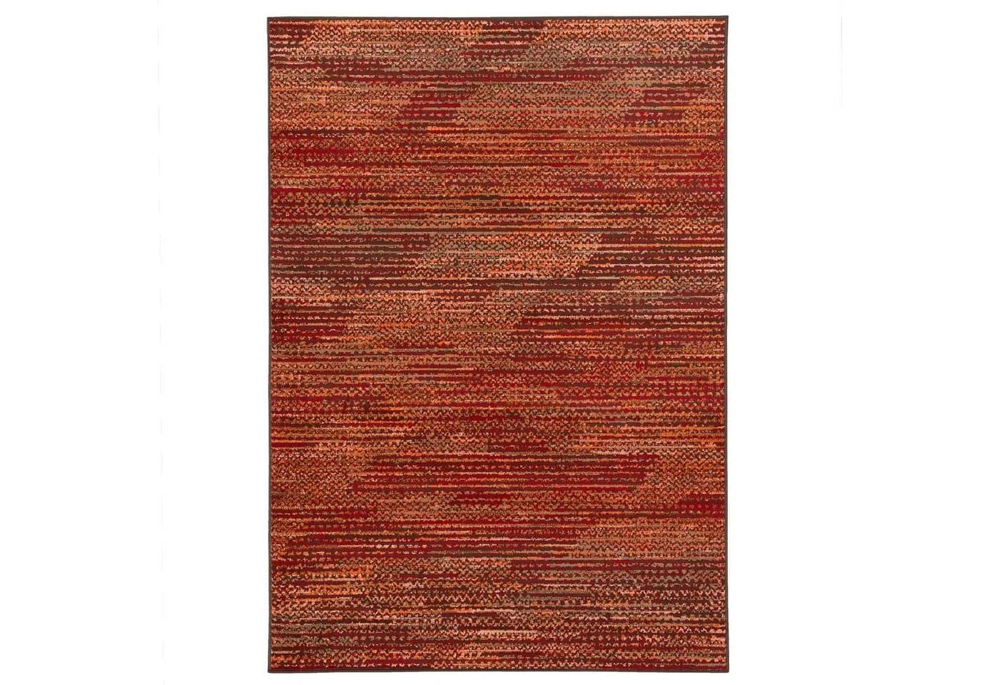Pergamon Designteppich Samba Verlauf Orange Rechteckig