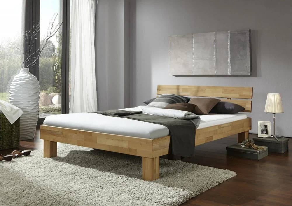 Meble Stolrus Futonbett JENNY Wildeiche Massivholz - Bild 2