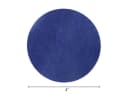 wortek Filz-Untersetzer Rund 8er Set Blau Bild 4