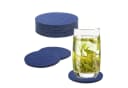 wortek Filz-Untersetzer Rund 8er Set Blau Bild 5