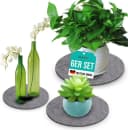 wortek Blumentopfuntersetzer Filz 6-tlg. Set Bild 2