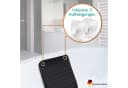 Delluxia Badewannenmatte Schwarz Rutschfest PVC Wanneneinlage Bild 4