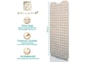 Delluxia Badewannenmatte rutschfest PVC beige/braun Bild 1