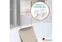 Delluxia Badewannenmatte rutschfest PVC beige/braun Bild 3