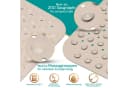 Delluxia Badewannenmatte rutschfest PVC beige/braun Bild 4