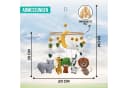 Wortek Baby Mobile Windspiel Safari Tiere Filz Bild 4