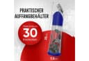 wortek Flaschenöffner mit Auffangbehälter blau Bild 1