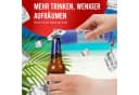 wortek Flaschenöffner mit Auffangbehälter blau Bild 5