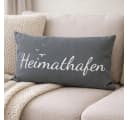 Bada Bing Dekokissen Heimathafen Grau Bild 1