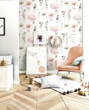 Newroom Vliestapete Rosa Blumen Hortensien Kindertapete Bild 3