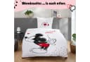 Familando Partnerbettwäsche Mickey & Minnie Mouse 4-teilig Baumwolle Bild 4
