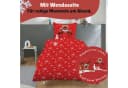 Familando Bettwäsche Weihnachten Rentier Rot Fleece Bild 5