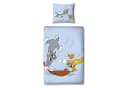 Familando Kinderbettwäsche Tom & Jerry Mäusejagd 135x200 + 80x80 cm Baumwolle Bild 5