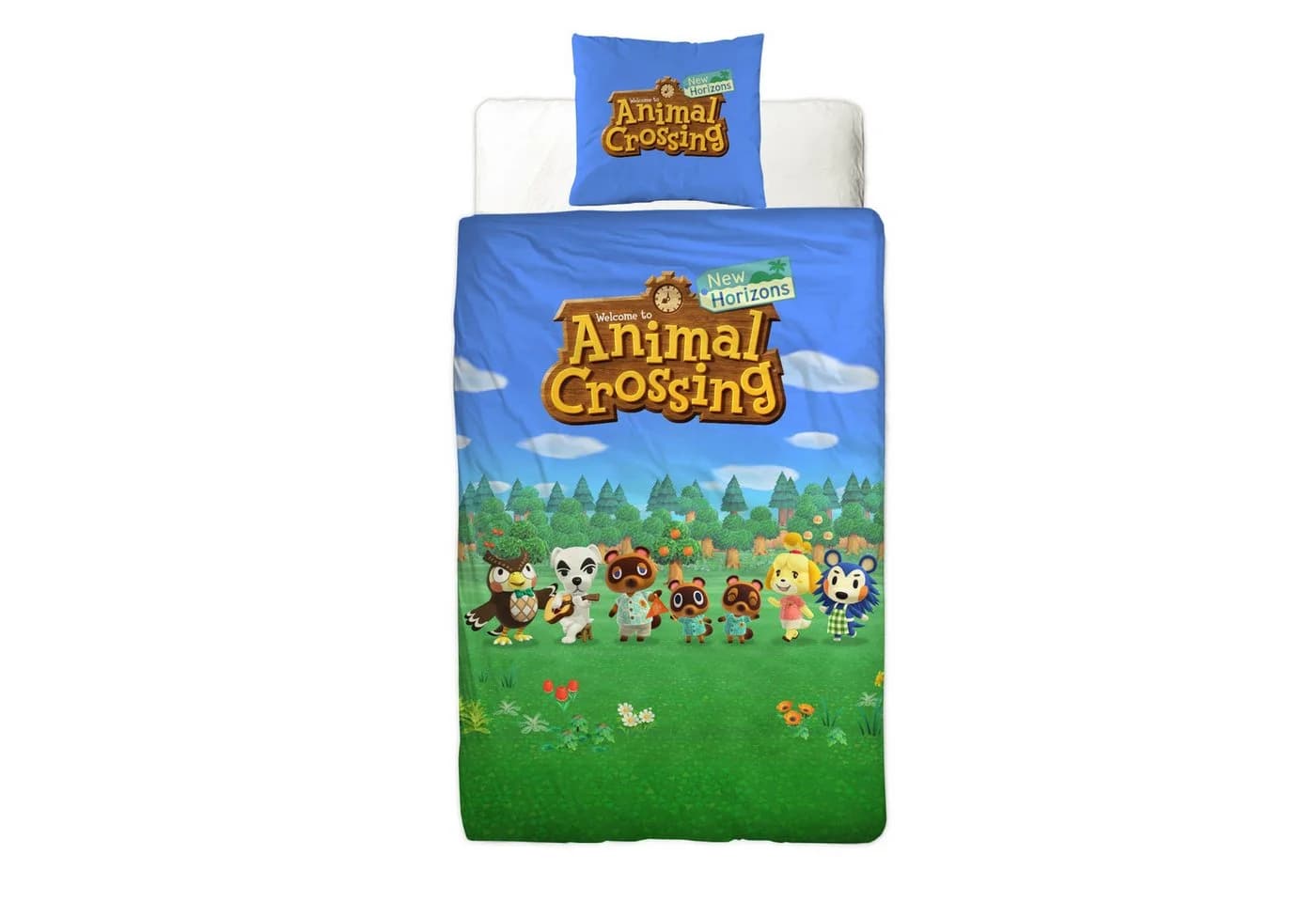 Familando Kinderbettwäsche Animal Crossing New Horizons Bunt Renforcé - Bild 2
