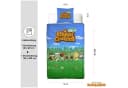 Familando Kinderbettwäsche Animal Crossing New Horizons Bunt Renforcé Bild 3