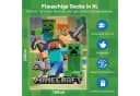 Familando Kinderdecke Minecraft XL 160x200 cm Fleece Bunt Bild 4