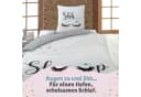 Familando Jugendbettwäsche Sleep Sweet Dreams Grau Renforcé 2-teilig Bild 1