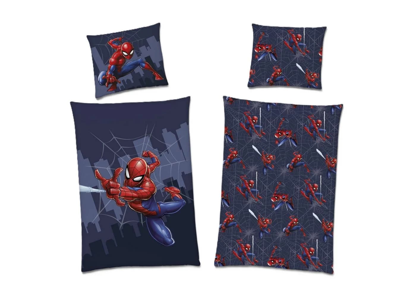 Familando Kinderbettwäsche Spiderman 100% Baumwolle Renforcé Wendemotiv - Bild 2