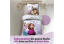Familando Kinderbettwäsche Frozen Rosa Weiß 2-teilig Bild 1