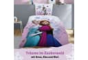 Familando Kinderbettwäsche Frozen Rosa Weiß 2-teilig Bild 3