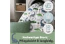 Familando Kinderbettwäsche "Happy Dinos" Dinosaurier Grün Bild 5