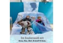 Familando Kinderbettwäsche Frozen 135x200 cm Blau Renforcé Bild 3