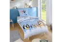 Familando Kinderbettwäsche Bluey Family 100% Baumwolle Wendemotiv Bild 1