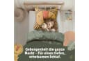 Familando Kinderbettwäsche Löwe Dschungel 100% Baumwolle Wendeseite Bild 3
