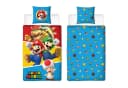 Familando Kinderbettwäsche Super Mario Set 2-teilig Bunt Mikrofaser Bild 2