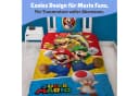 Familando Kinderbettwäsche Super Mario Set 2-teilig Bunt Mikrofaser Bild 4