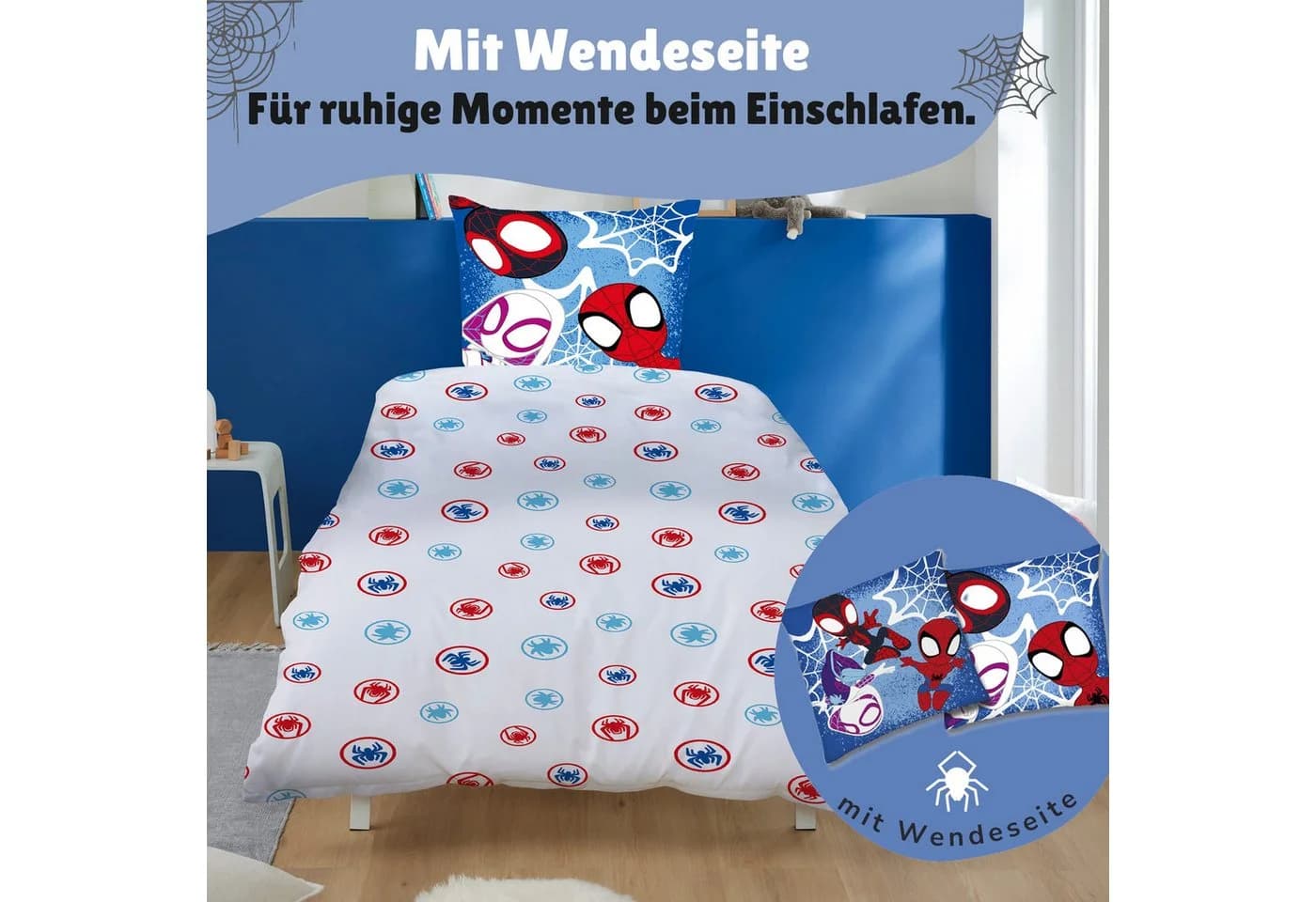 Familando Kinderbettwäsche Spidey und seine Super Freunde Set 2-teilig Flanell - Bild 4