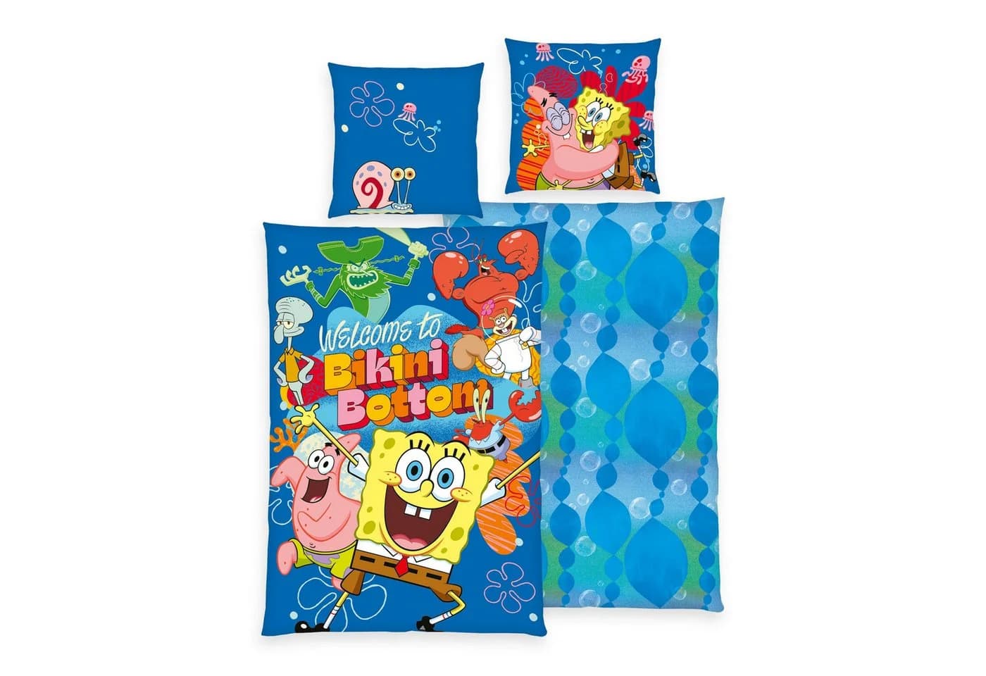 Familando Kinderbettwäsche Spongebob 2-teilig Mikrofaser - Bild 2