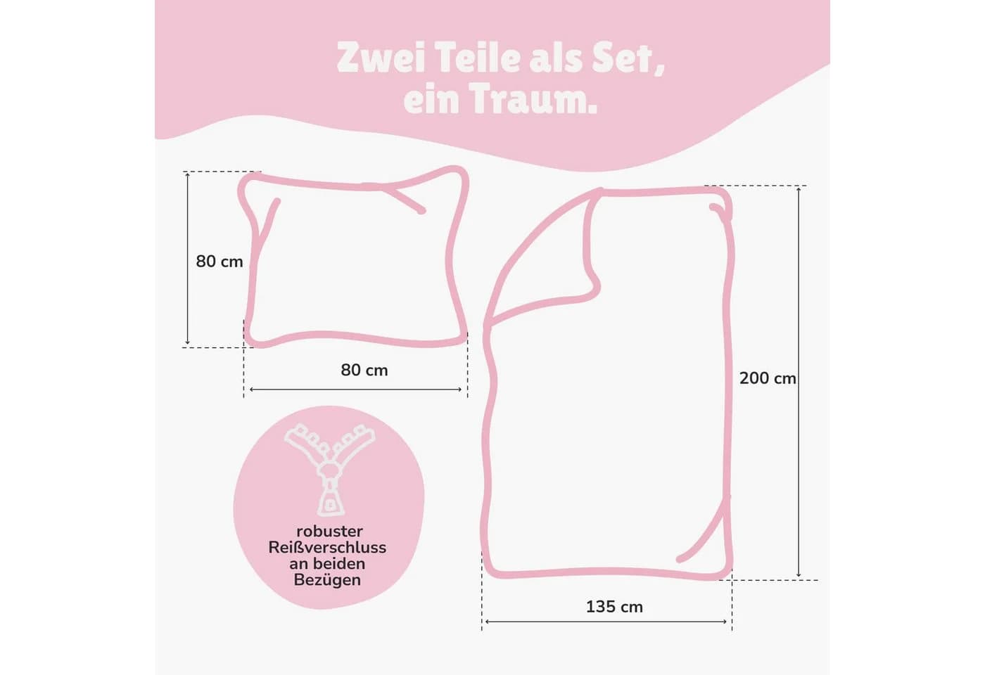 Familando Kinderbettwäsche Bibi und Tina Rosa Renforcé - Bild 5