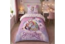 Familando Kinderbettwäsche Unicorn Academy 100% Baumwolle Rosa Violett Bild 2